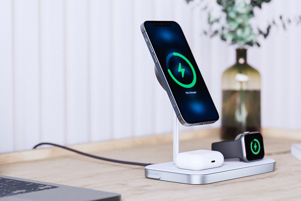 Alogic MagSpeed 3-in-1 Wireless Charging Station – Budget 3-in-1 magnetic charger