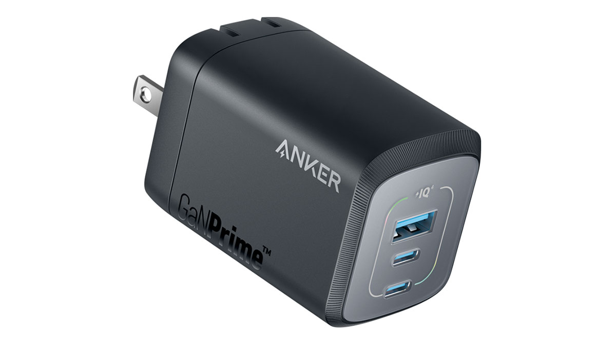 Anker Prime 100W GaN Wall Charger (3 Ports) – Best 3-Port 100W USB-C wall charger