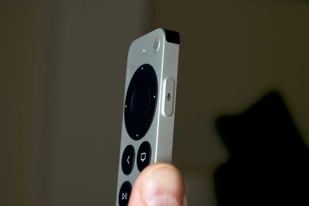 Apple TV remote siri button