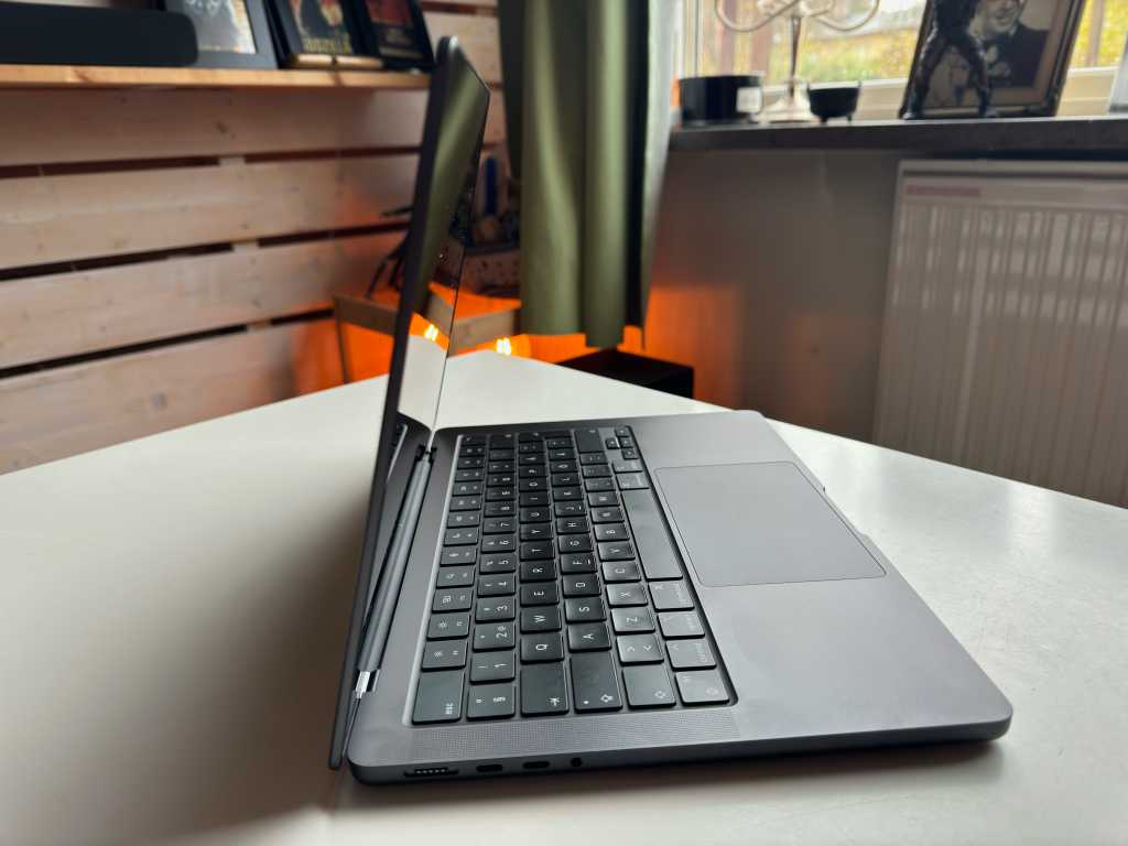 14-inch M3 MacBook Pro from the side