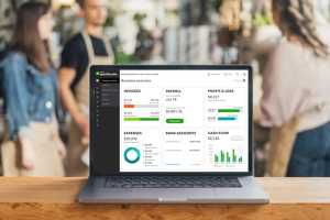 Track finances more easily with Intuit QuickBooks Online, starting at only $250