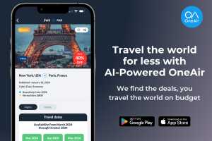 OneAir uses AI to find the best airfare deals and more, now under $80 during Presidents' Day