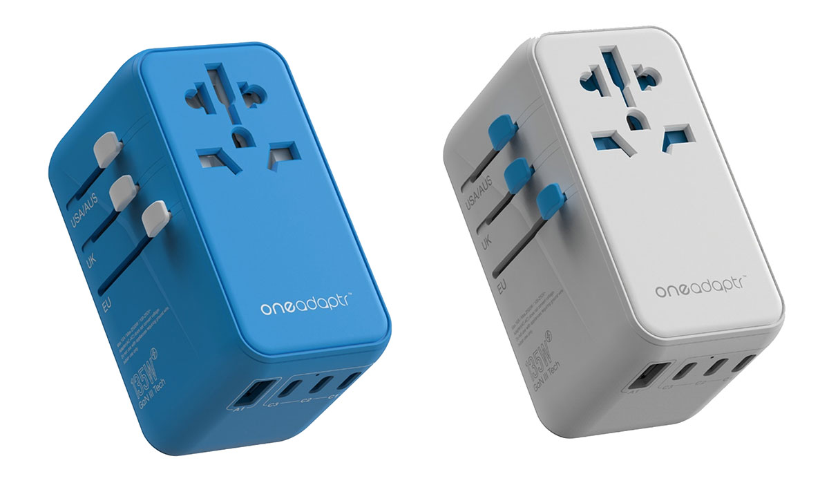 OneAdaptr OneWorld135 – Best USB-C PD travel adapter for 16-inch MacBook Pro