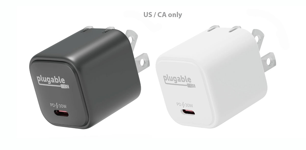 Plugable 30W USB-C GaN Charger