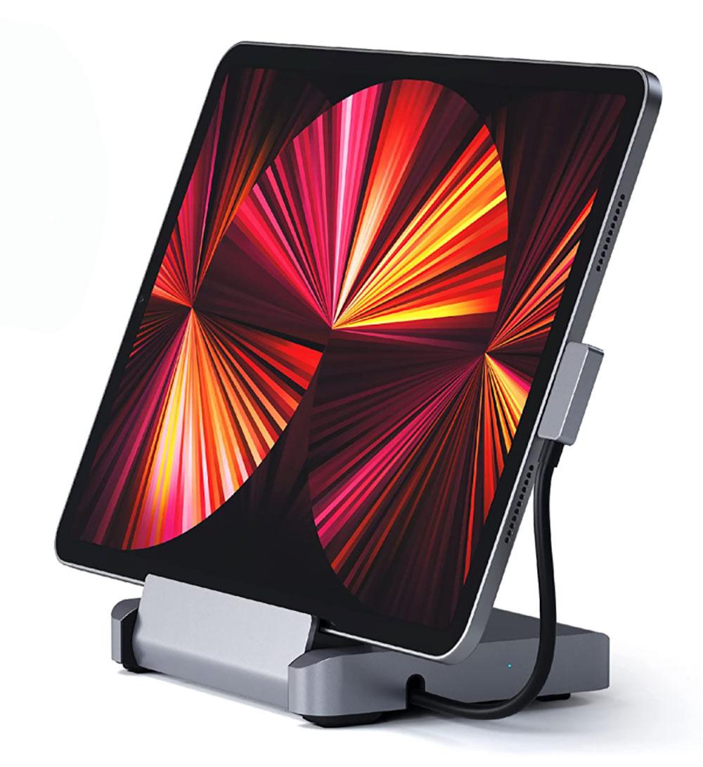 Satechi Aluminum Stand & Hub for iPad Pro - Best aluminum iPad stand